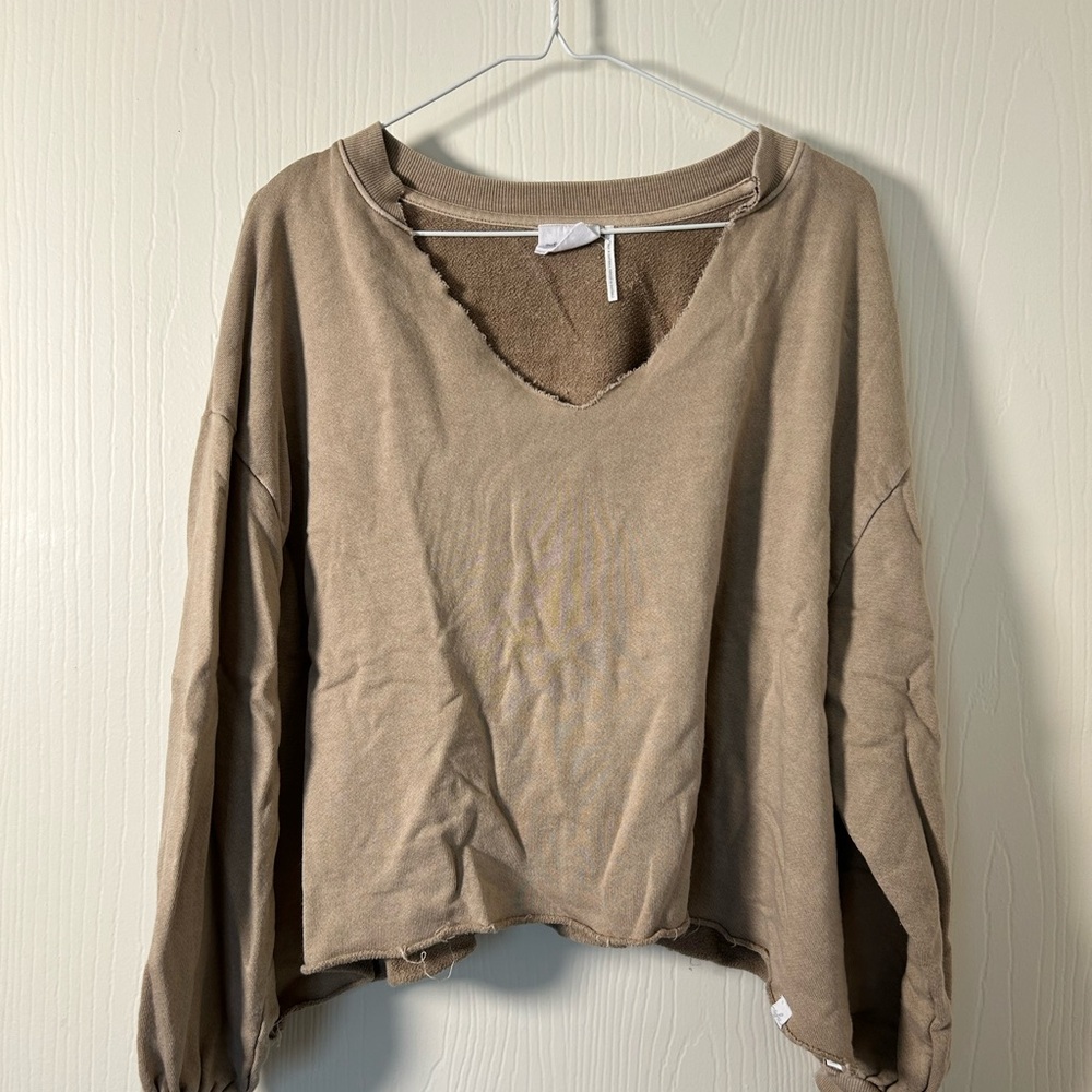 Casual Tan Women's Top